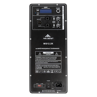 Mellisong Best Seller Big Audio Système de sonorisation professionnel haute puissance Module d'amplificateur de plaque DSP actif Gamme complète Métal