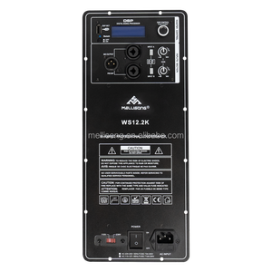 Mellisong - Módulo Amplificador <span class=keywords><strong>de</strong></span> <span class=keywords><strong>Placa</strong></span> DSP <span class=keywords><strong>de</strong></span> Alta Potencia para Sistema <span class=keywords><strong>de</strong></span> <span class=keywords><strong>Sonido</strong></span> Profesional en Vivo, Rango Completo Activo, Metálico, Superventas - Product Image 6