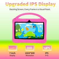 Tablette éducative pour enfants 7 pouces IPS avec Wi-Fi, Android 10, 2 Go de RAM, 32 Go de ROM, contrôle parental et logiciel IWawa préinstallé