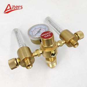 Válvula de Control de medidor de flujo MIG TIG de estilo americano, regulador de soldadura, medidores dobles, regulador de presión de <span class=keywords><strong>Gas</strong></span> argón <span class=keywords><strong>Ar</strong></span> - Product Image 3