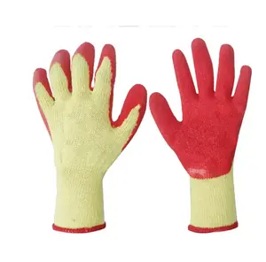 Prix d'usine, fabricant de gants enduits de latex anti-rides bon marché