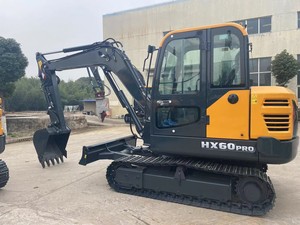 Mini-excavatrice HX60PRO de qualité supérieure, neuve, en excellent état, Hyundai HX60N HX60S, mini-excavatrice sur chenilles à vendre - Product Image 3