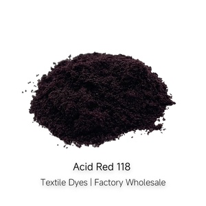 Tinte Ácido de Alta Solidez, Venta al por Mayor de Fábrica, Tinte Textil en Polvo Ácido Rojo 118, Ácido Rojo GW, Utilizado para Teñir Lana, Seda y Nailon - Product Image 1