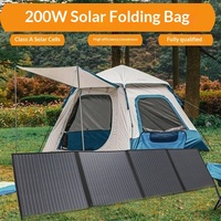 Panneau Solaire Pliable 100W 200W 300W 400W pour Recharge Extérieure – Vente Directe Usine, Produit Phare Transfrontalier