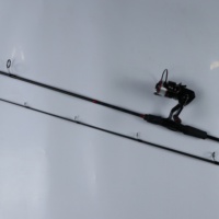 Ensemble canne à pêche spinning Pinpoint 6'6" avec moulinet 3000 et bobine en nylon