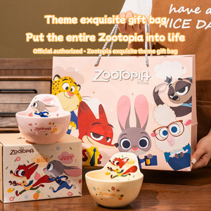 Tazón de Cerámica de Disney Resistente a Altas Temperaturas para Niños, Uso Doméstico, Regalos y Regreso a Clases - Product Image 1