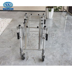 GA102E çin toptan alüminyum alaşımlı cenaze tabutu katlanır tabut kilise arabası - Product Image 3