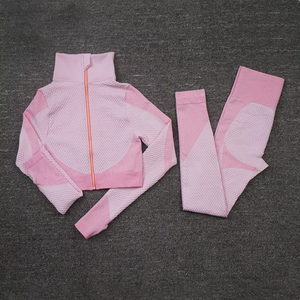 <span class=keywords><strong>Ropa</strong></span> Deportiva para Mujer, <span class=keywords><strong>Ropa</strong></span> <span class=keywords><strong>de</strong></span> entrenamiento para Yoga, activa, sin costuras, gimnasio, Fitness, 2 uds. - Product Image 6