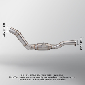 Escape Modificado para Motocicleta Zhui <span class=keywords><strong>500</strong></span> y Sai 550S, Tubo Intermedio de Acero Inoxidable con Silenciador de Fibra de Carbono R77 - Product Image 6