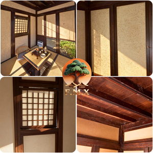 Prefab bài hát nhà trà thiết kế Trung Quốc truyền thống Mortise-tenon thủ công dễ dàng lắp ráp bền cho biệt thự & phòng tập thể dục sử dụng - Product Image 5