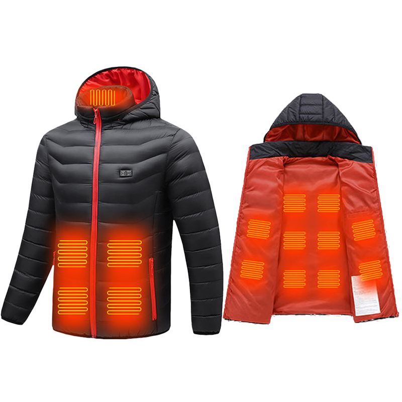 OEM Heated Jacket Waterproof Windproof Polyester