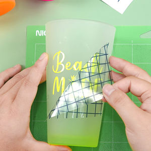 YESION CAV colore cambia <span class=keywords><strong>vinile</strong></span> 12 "x 12" cambio a freddo in <span class=keywords><strong>vinile</strong></span> <span class=keywords><strong>adesivo</strong></span> <span class=keywords><strong>rosso</strong></span> per adesivi decalcomanie tazze bottiglie d'acqua - Product Image 1