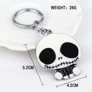 Porte-clés disney le Nightmare avant noël, Jack <span class=keywords><strong>Skellington</strong></span>, dessin animé, anneau porte-clés - Product Image 4