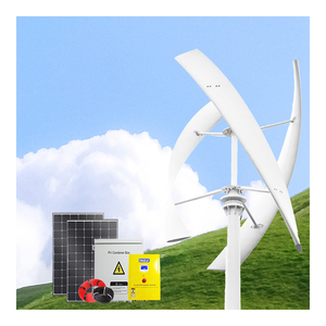กังหันลมผลิตไฟฟ้าสำหรับใช้ในบ้าน VAWT 48v 96v120v220v กำลังไฟ 20KW 15KW 10KW 5000W เครื่องกำเนิดไฟฟ้าพลังงานลม RX-XV 20KW 10KW 5kw สำหรับใช้ในบ้าน - Product Image 1