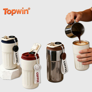 Botella de Agua Térmica de Acero Inoxidable con Pantalla LED de Temperatura, Taza de Café, Mantiene la Temperatura Fría y Caliente, Taza Térmica de Viaje, Termo - Product Image 1