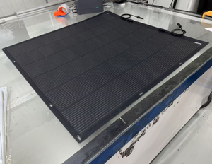 Flagsun hiệu quả cao 300W đầy đủ màu đen ánh sáng-trọng lượng linh hoạt bảng điều khiển năng lượng mặt trời với kích thước mới để sử dụng nhà - Product Image 3