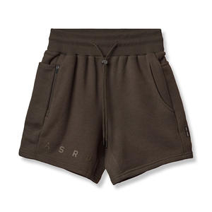Short respirant en coton vierge pour hommes, short de survêtement en éponge pour hommes, vente en gros - Product Image 5