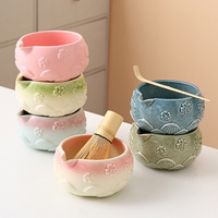 Boîte de luxe personnalisée avec logo OEM, design élégant gaufré, rose dégradé, Matcha pour la maison