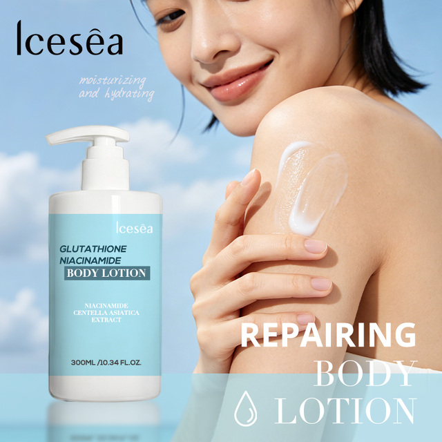 Glutathione Niacinamide Body Lotion OEM ODM Private Label Centella Repair Brightening Moisturizer Skincare Bulk Wholesale