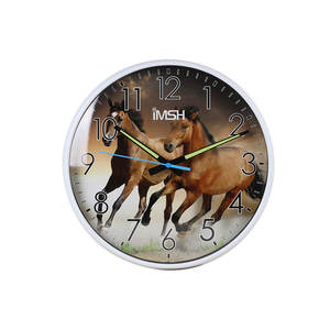 IMSH WC30502 Horloge murale Quartz horloge murale analogique décoration de la maison chambre Cadeau silencieux design simple batterie horloges murales - Product Image 3