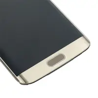 ЖК-дисплей с рамкой для Samsung S6 Edge, дисплей для samsung galaxy s6 edge, сенсорный ЖК-экран в сборе
