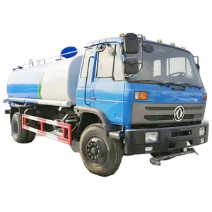 Birçok şirket satın Dongfeng 153 15ton 15cbm 4000 galon su tankeri kamyonu uganda