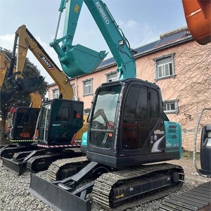 Excavatrice d'occasion en bon état Sk75-8 avec pièces d'origine, marque Kobelco d'origine japonaise, Sk75 Sk75-8 Sk75sr en vente à prix réduit - Product Image 4