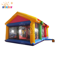 Winsun Nouveau design Tente gonflable de fête pub club commerciale transparente colorée personnalisée