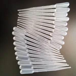 1ml 2ml 3ml 5ml 10ml Transparent Laboratory Disposable Pasteur Pipette Plastic Dropper Transfer Pipettes Tips