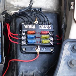 DC 12V/24/32V 100A 6 מעגלים רכב רכב משאית אוטובוס קופסת נתיכים - Product Image 6