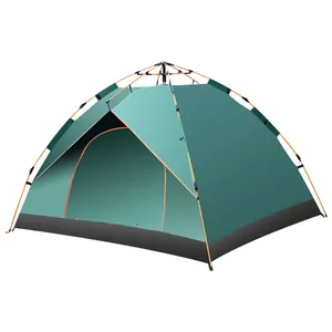 Tahan Air Tahan Angin Pop Up Beach Tenda Dome untuk Camping Hiking Backpacking 2-3 Orang Otomatis Mudah Setup Tenda Berkemah Di Luar Ruangan