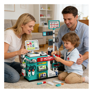 Ensemble de jouets de simulation de docteur pour enfants, outils médicaux, jeu d'imitation d'hôpital et de clinique, jouets éducatifs pour l'apprentissage et le jeu de rôle, cadeau - Product Image 4