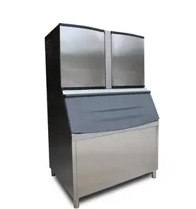 commercial ice maker 900kg per day cube ice making machine bar hotel restaurant use ice maker