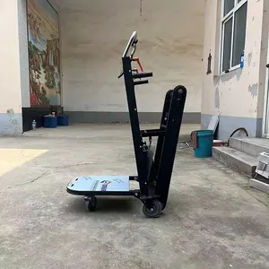 Manual Electric Lifter Powered Hand Truck Stair Climbing Crawler Luggage Trolley Trolly Stairclimber Full Pallet