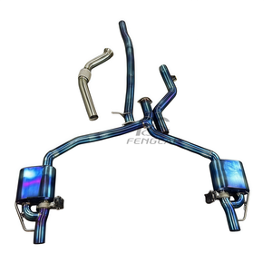 Système d'échappement Catback avec silencieux pour Mercedes Benz <span class=keywords><strong>AMG</strong></span> GT50 GT53 E53 3.0T 2019-2022, en alliage de titane OEM, pour mise à niveau du système d'échappement automobile - Product Image 2