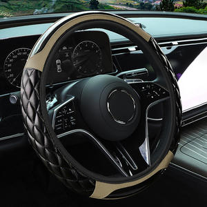 Funda para Volante de Coche Popular Transfronteriza OLIVER con Textura de Burbuja, Fibra de Carbono <span class=keywords><strong>3D</strong></span>, Cuero Antideslizante y Agarre Cómodo - Product Image 6