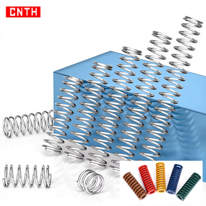 高精度カスタムメイドステンレス鋼製サークリップテンションスプリング（産業機械設備製造用） - Product Image 1