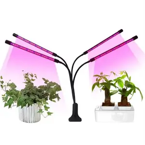 EVERIGNITE 12 W LED Pflanzenwachstums-Clip-Lampe Led Wachstumslicht für Indoor-Pflanzen Wachstumslichtleiste