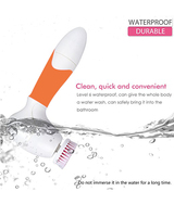 Bon marché Outil personnalisé 9 en 1 Ensemble de têtes rotatives Nettoyage du visage Nettoie l'épurateur Brosse électronique de nettoyage du visage