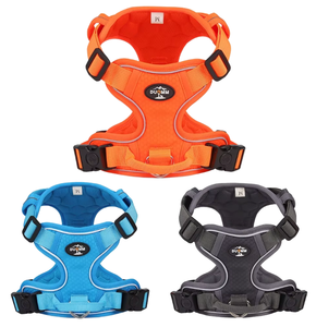 Arnés para Mascotas con Diseño Moderno y Sólido, Transpirable, Reflectante, de Malla de Poliéster Acolchada, para Perros Pequeños y Gatos, Personalizado - Product Image 1