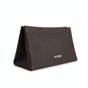 Customizable Color Flat <b>Makeup</b> <b>Bag</b> with <b>Large</b> Capacity PU Material Open Closure for Travel Storage - Product Image 5