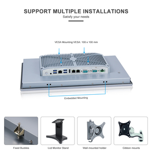 Hot Sale 15.6 Inch Industrial <b>Computer</b> N97 LCD Optical Bonding Industrial Wall Panel Mount PC Win11 Embedded VESA Panel PC - Product Image 6
