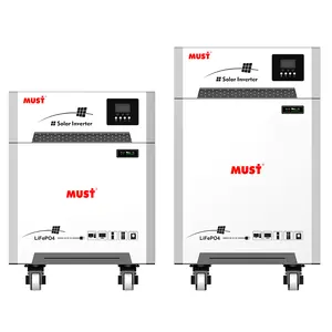 Batería de litio Lifepo4 con Bms inteligente, sistema de almacenamiento de energía <span class=keywords><strong>Solar</strong></span> esencial, función de comunicación, 25,6 v, 120ah - Product Image 1