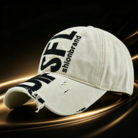 Nueva Gorra de Béisbol Lavada de Alta Calidad para Hombre, Gorra Trucker con Letras DIFSFL Bordadas, Gorra de Protección Solar para Exteriores