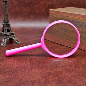 Lupa de mano con lente de plástico de 60 mm para lectura, experimentos escolares, libros, periódicos, observación - Product Image 2