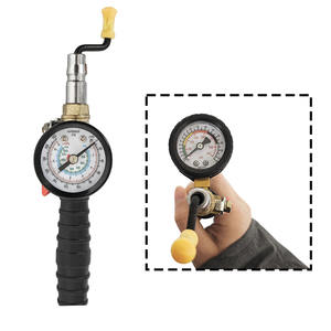 Handheld Multi-Function Pneumatic Tire Gauge - Ideal for Inflation, Pressure <b>Check</b> & <b>Valve</b> Work - Product Image 2