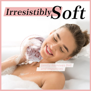 Esponja de Baño Ovalada Colorida con Diseño de Panal de Abeja para el Cuidado Corporal y Limpieza Ecológica, Esponja para Limpieza del Hogar y la Cocina - Product Image 3