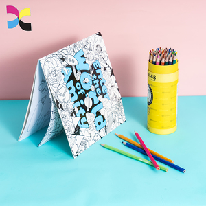 Tùy chỉnh in nhà máy dịch vụ phim cán bìa mềm dành cho người lớn colouring cuốn sách in Offset - Product Image 3