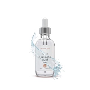 OEM 20% vitamina C 100% suero de ácido hialurónico puro ingredientes orgánicos antienvejecimiento reafirmante hidratante resplandor cara suero brillante - Product Image 4