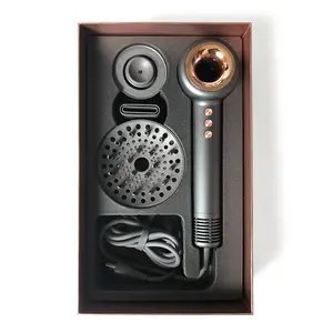 Luxury Hotel Wall Mounted Magnetic Hair Dryer Super High Speed Hairdryer For Bathroom